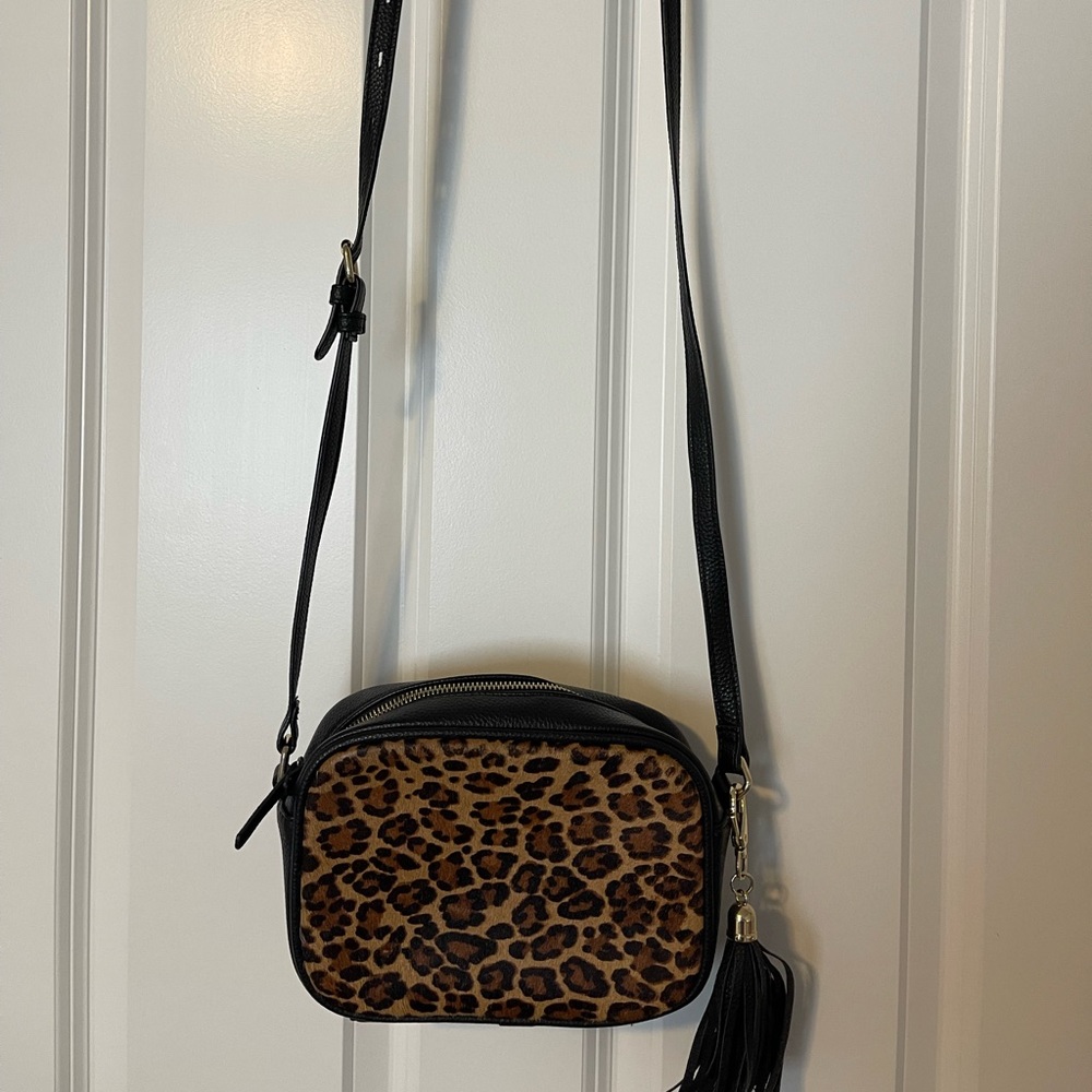 Leopard crossbody